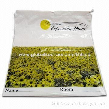 LDPE Drawstring Bags with Double Wall